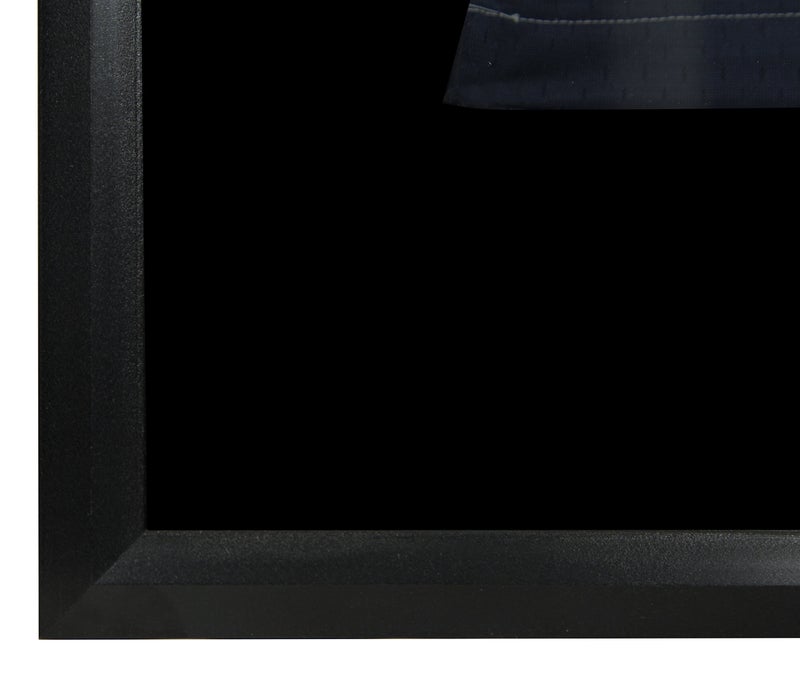 Snap - Sports Jersey Display Case - Shadow Box - 20"x30" - Black Wall Mount - Jersey Display Cabinet - Wall Hanging - Sports Memorabilia - Sports Room DÃ©cor - Image 3